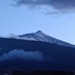 Puerto de la Cruz. Widok na wulkan Del Teide