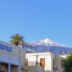 Puerto de la Cruz. Widok na wulkan Del Teide