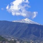 Puerto de la Cruz. Widok na wulkan Del Teide